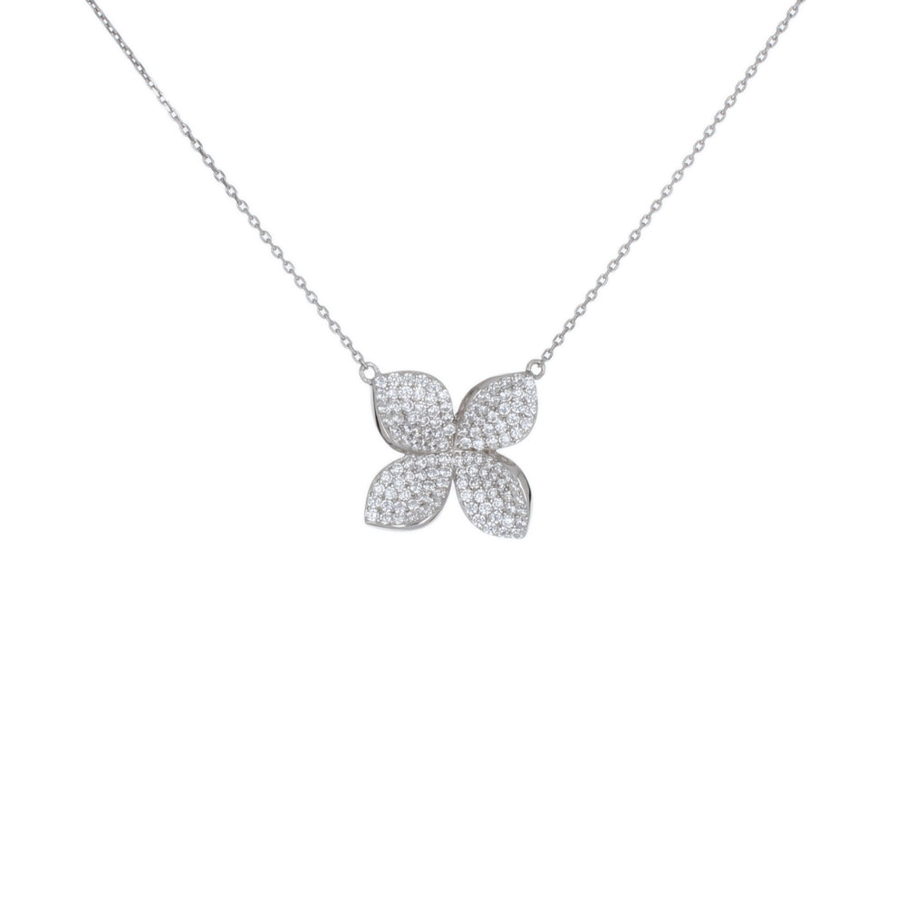 4 PETAL PENDANT NECKLACE