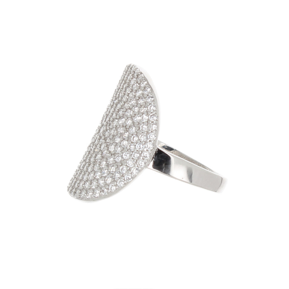 PAVE DISC RING