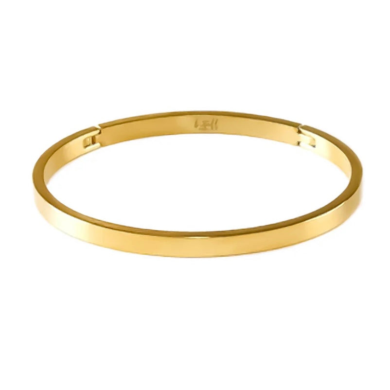 THIN PLAIN BANGLE BRACELET