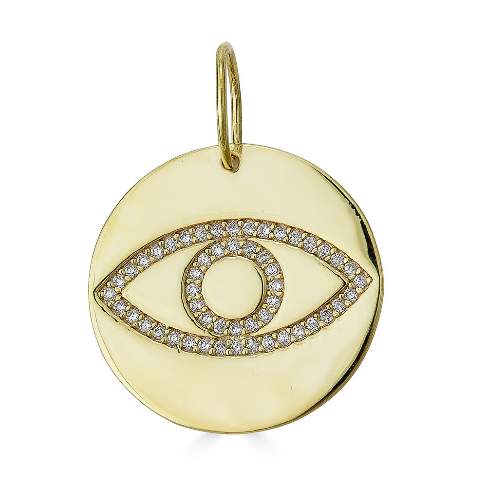 ALEXANDRIA EYE DISC CHARM