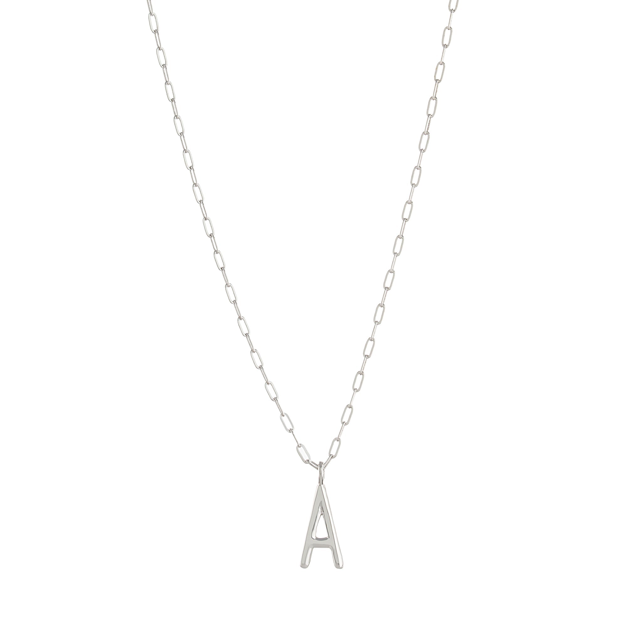 CUSTOM SINGLE DANGLING INITIAL NECKLACE