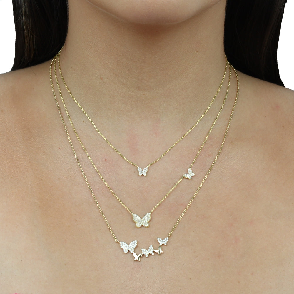 Butterfly necklace 